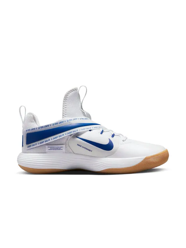Кроссовки React Hyperset Nike — изображение 2 из 4, белый/синий