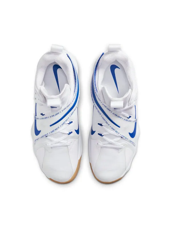 Кроссовки React Hyperset Nike — изображение 4 из 4, белый/синий