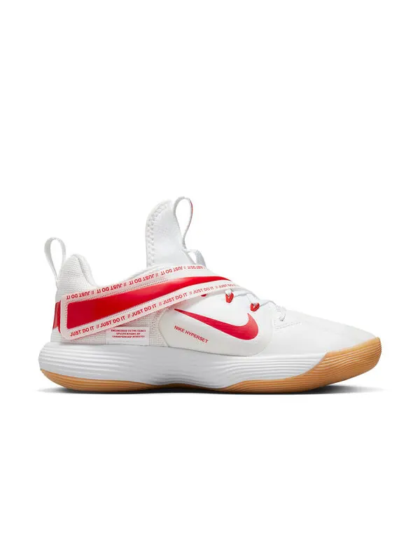 Кроссовки React Hyperset красные Nike — изображение 2 из 4, белый/красный