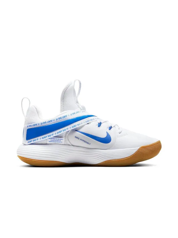 Кроссовки React Hyperset Nike — изображение 2 из 4, белый/синий