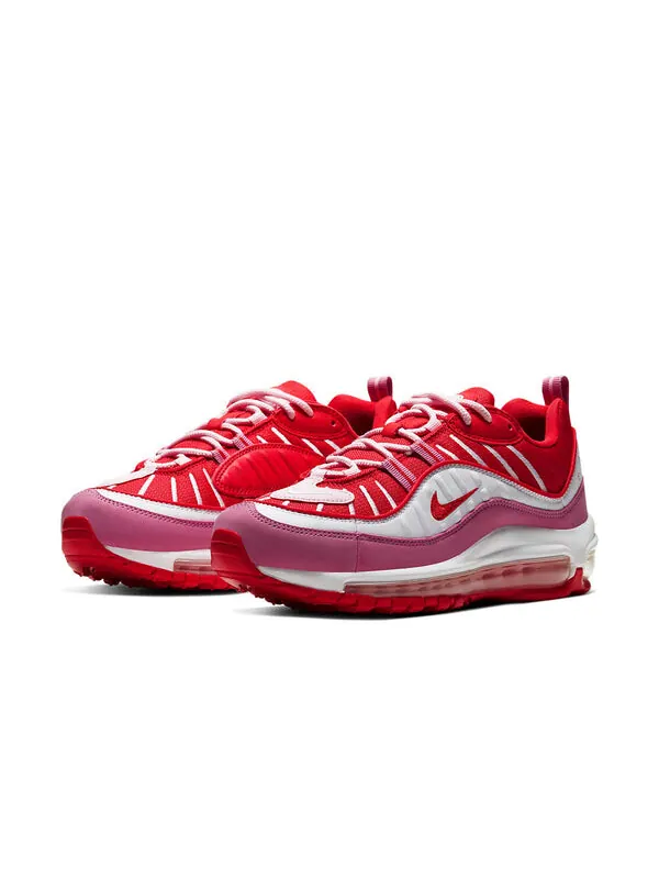 Кроссовки air max 98 'valentine's day' Nike — изображение 3 из 4, розовый белый красный