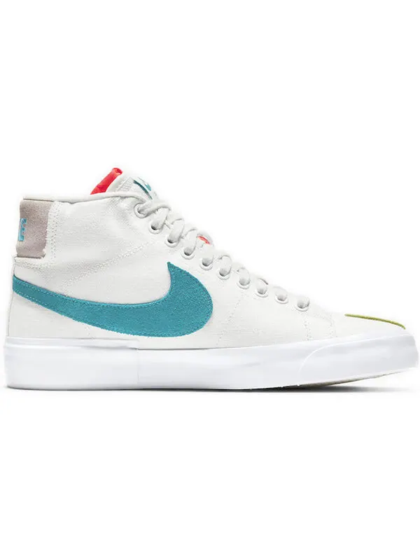 Кроссовки блейзер средний край sb Nike — изображение 2 из 4, белый