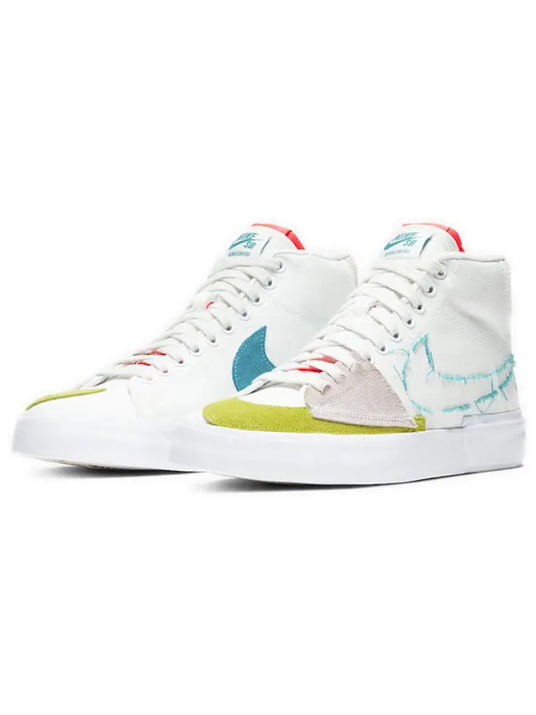 Кроссовки блейзер средний край sb Nike — изображение 3 из 4, белый