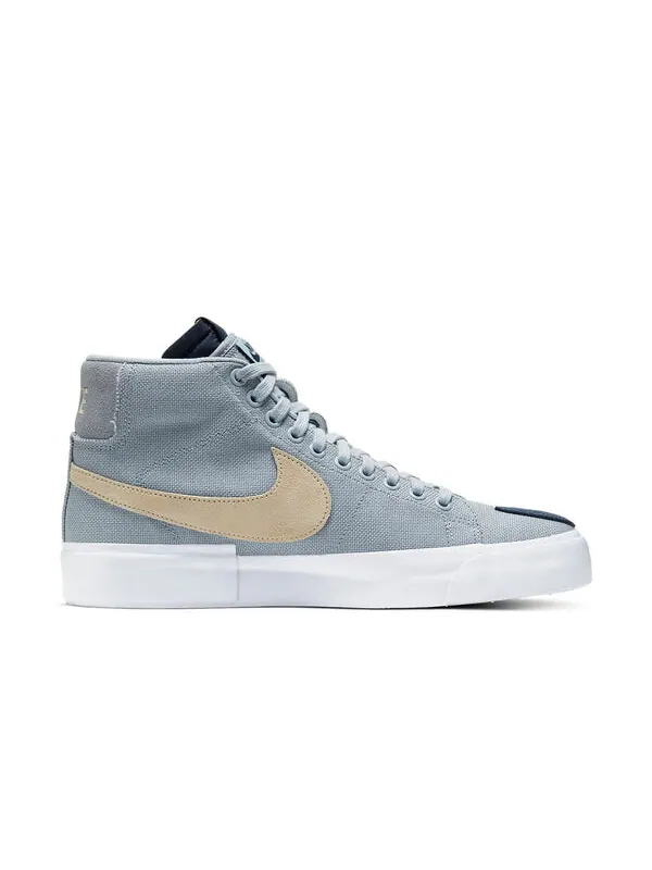 Кроссовки блейзер средний sb край Nike — изображение 2 из 4, синий