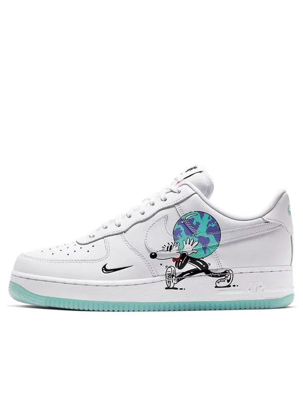 Кроссовки x steven harrington air force 1 low flyleather qs Nike — изображение 1 из 4, белый/черный