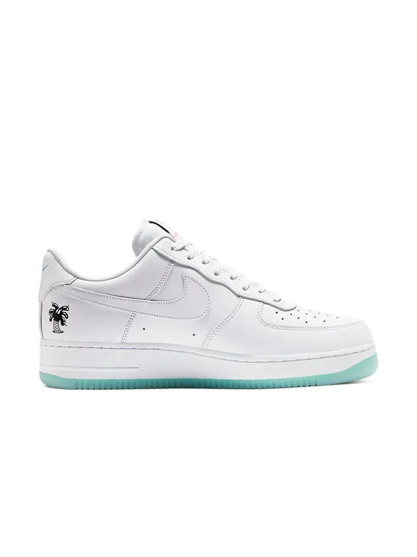 Кроссовки x steven harrington air force 1 low flyleather qs Nike — изображение 2 из 4, белый/черный
