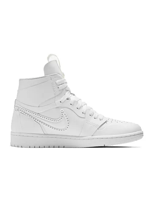 Кроссовки 1 ретро высокие Air Jordan — изображение 2 из 4, белый