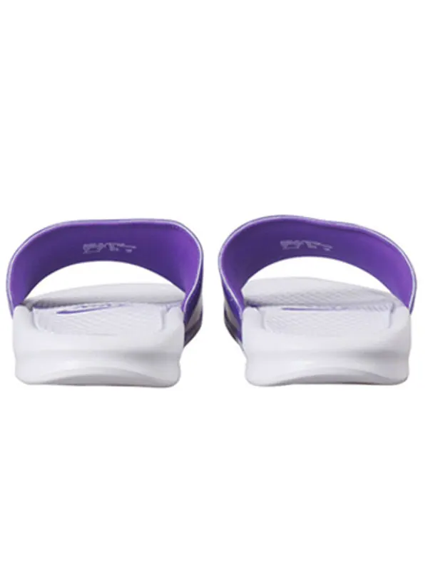Тапочки benassi jdi print slide 'purple' Nike — изображение 4 из 4, фиолетовый/белый