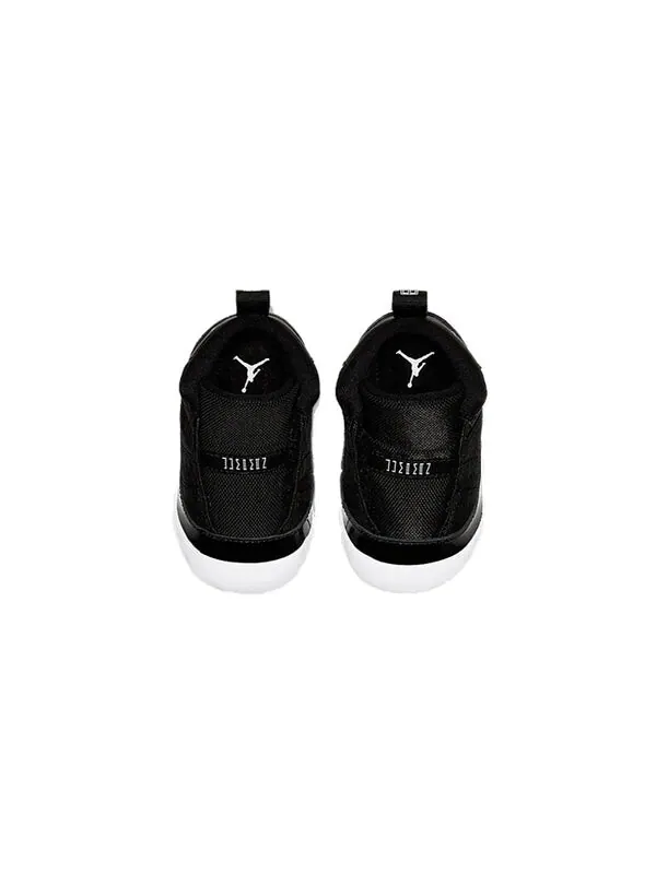 Кроссовки 11 пинетки для кроватки Air Jordan — изображение 3 из 4, черный/красный-белый