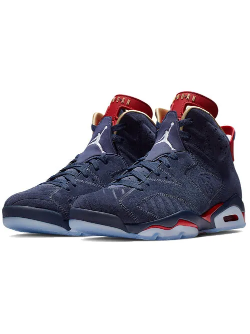 Кроссовки 6 ретро Air Jordan — изображение 3 из 4, синий