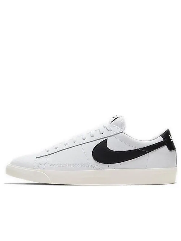 Кроссовки блейзер низкий Nike — изображение 1 из 4, белый/черный