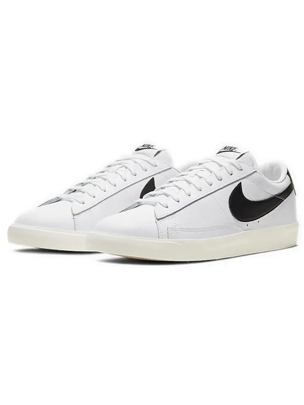 Кроссовки блейзер низкий Nike — изображение 3 из 4, белый/черный