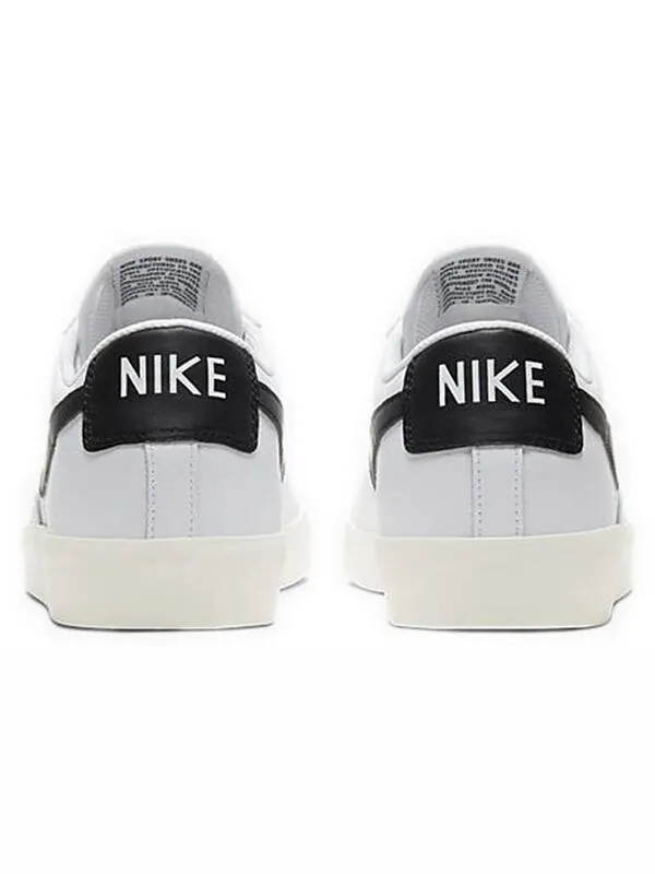 Кроссовки блейзер низкий Nike — изображение 4 из 4, белый/черный