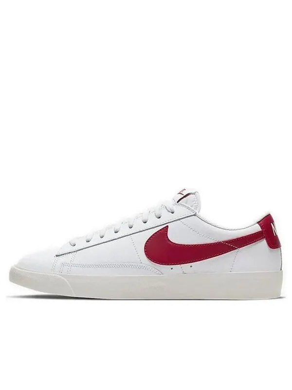 Кроссовки блейзер низкий Nike — изображение 1 из 4, белый/красный