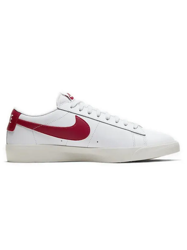 Кроссовки блейзер низкий Nike — изображение 2 из 4, белый/красный