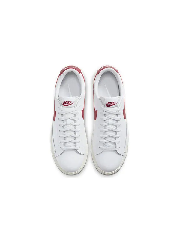 Кроссовки блейзер низкий Nike — изображение 4 из 4, белый/красный