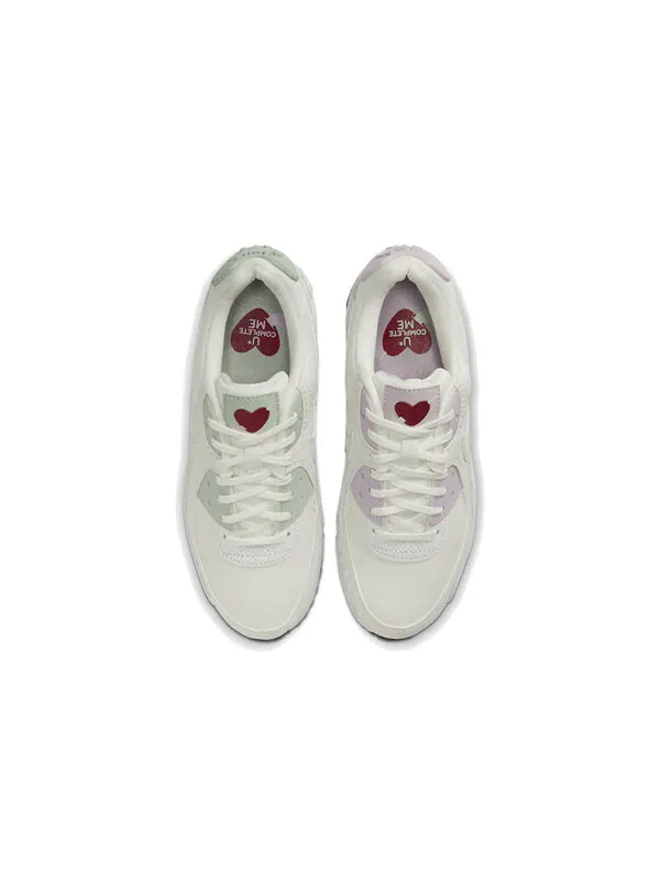 Кроссовки air max 90 se 'valentine's day' Nike — изображение 4 из 4, белый/розовый