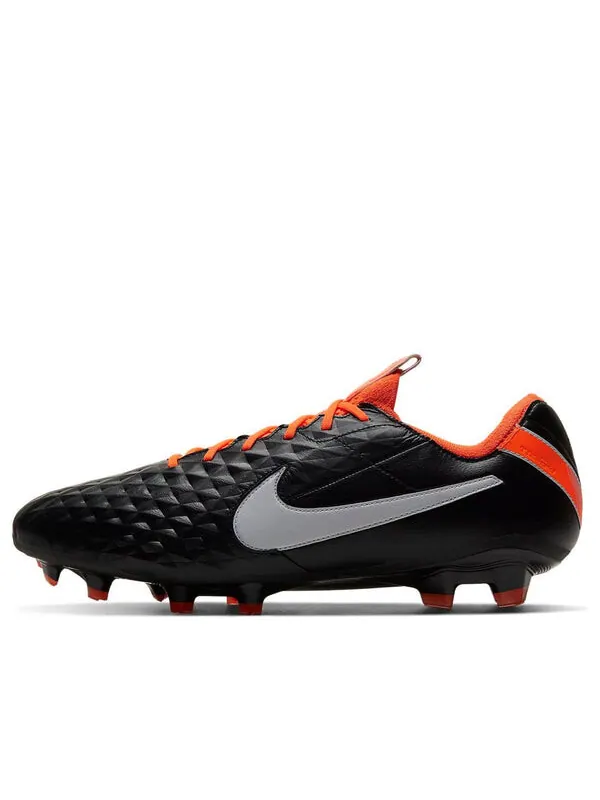 Кроссовки Tiempo Legend 8 Elite FG Nike — изображение 1 из 4, черный/оранжевый