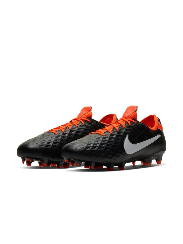 Кроссовки Tiempo Legend 8 Elite FG Nike — изображение 3 из 4, черный/оранжевый