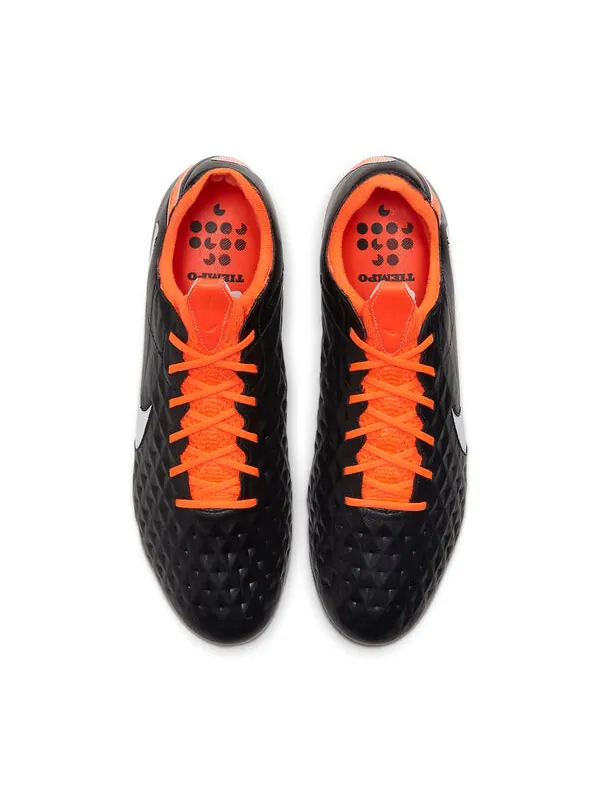 Кроссовки Tiempo Legend 8 Elite FG Nike — изображение 4 из 4, черный/оранжевый