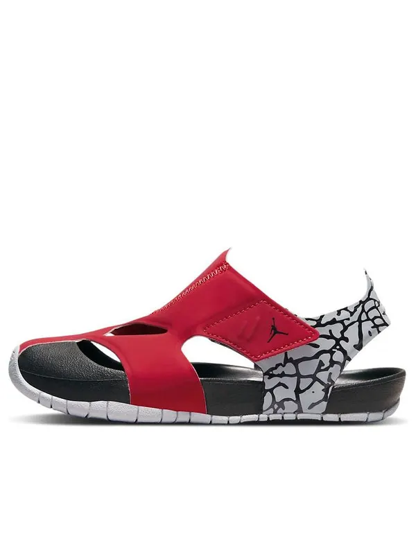 Сандалии flare 'gym red white' Air Jordan — изображение 1 из 4, красный/белый/черный