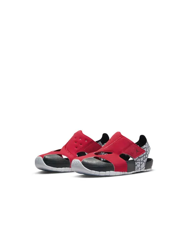 Сандалии flare 'gym red white' Air Jordan — изображение 3 из 4, красный/белый/черный