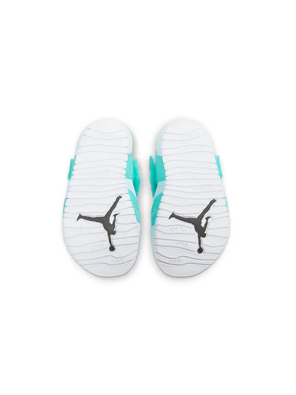Сандалии клеш сандалии Air Jordan — изображение 4 из 4, зеленый