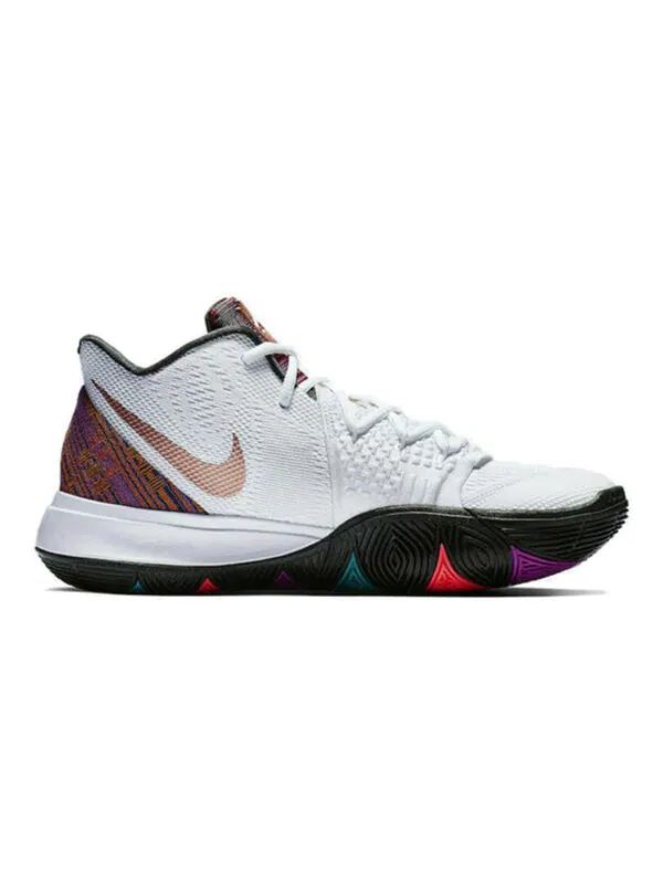 Кроссовки kyrie 5 Nike — изображение 2 из 4, белый коричневый