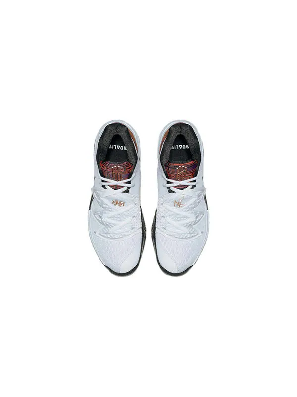 Кроссовки kyrie 5 Nike — изображение 3 из 4, белый коричневый