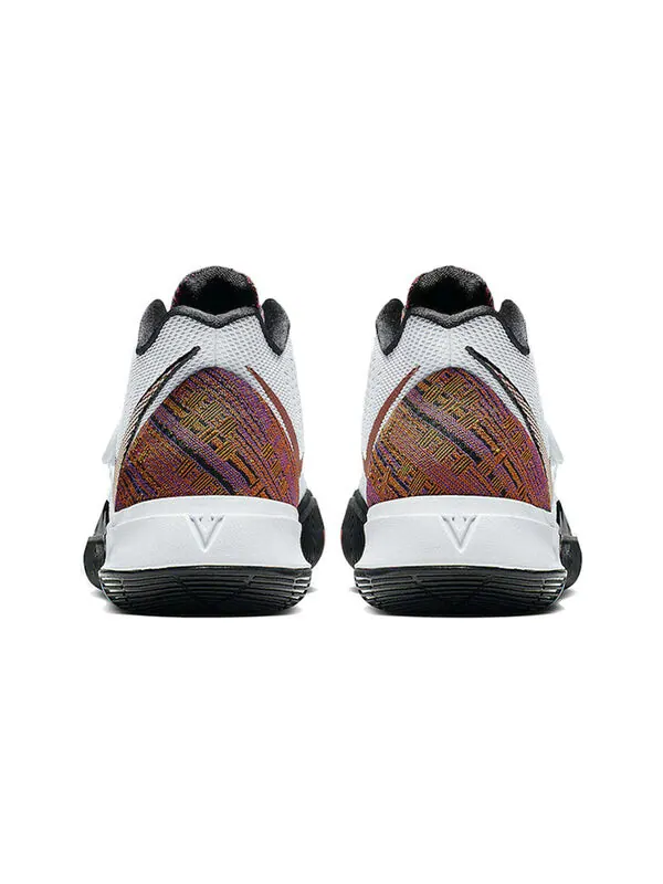 Кроссовки kyrie 5 Nike — изображение 4 из 4, белый коричневый