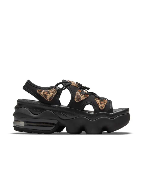 Тапочки air max koko sandals леопардовые Nike — изображение 2 из 4, черный