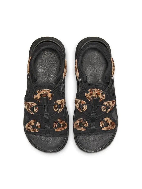 Тапочки air max koko sandals леопардовые Nike — изображение 4 из 4, черный