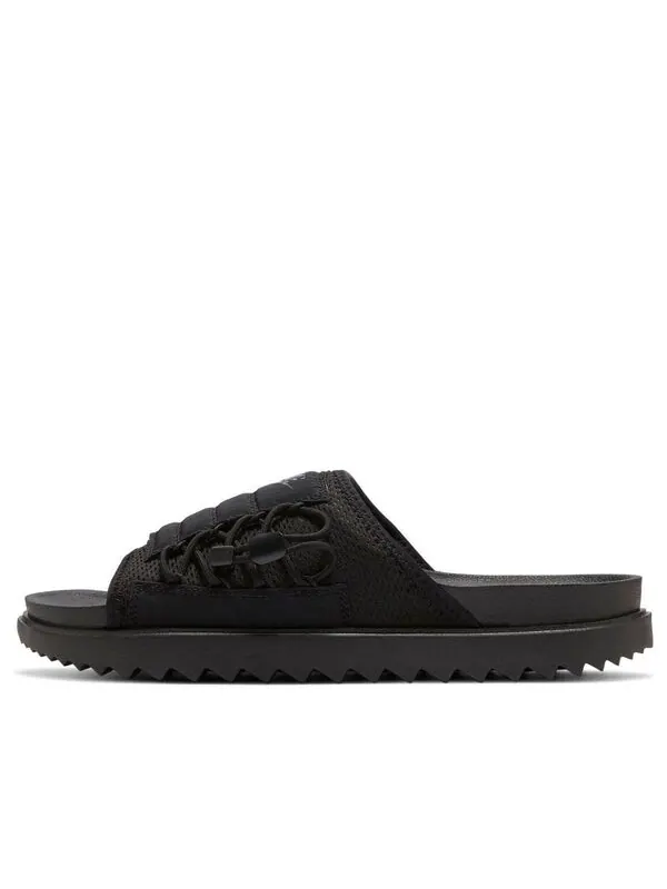 Тапочки asuna slide 'triple black' Nike