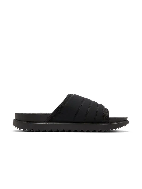 Тапочки asuna slide 'triple black' Nike — изображение 2 из 4, черный