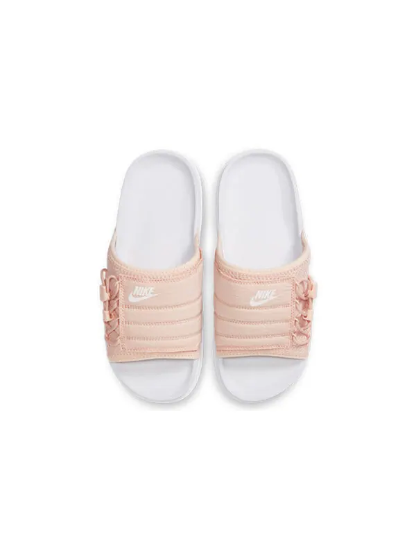 Тапочки asuna slide 'washed coral' Nike — изображение 3 из 4, белый/розовый