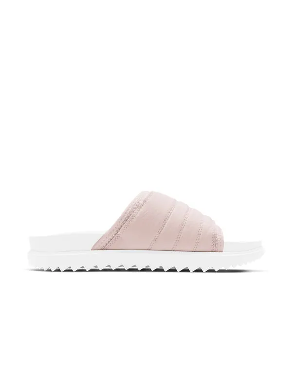 Тапочки asuna slide 'barely rose' Nike — изображение 2 из 3, белый/розовый