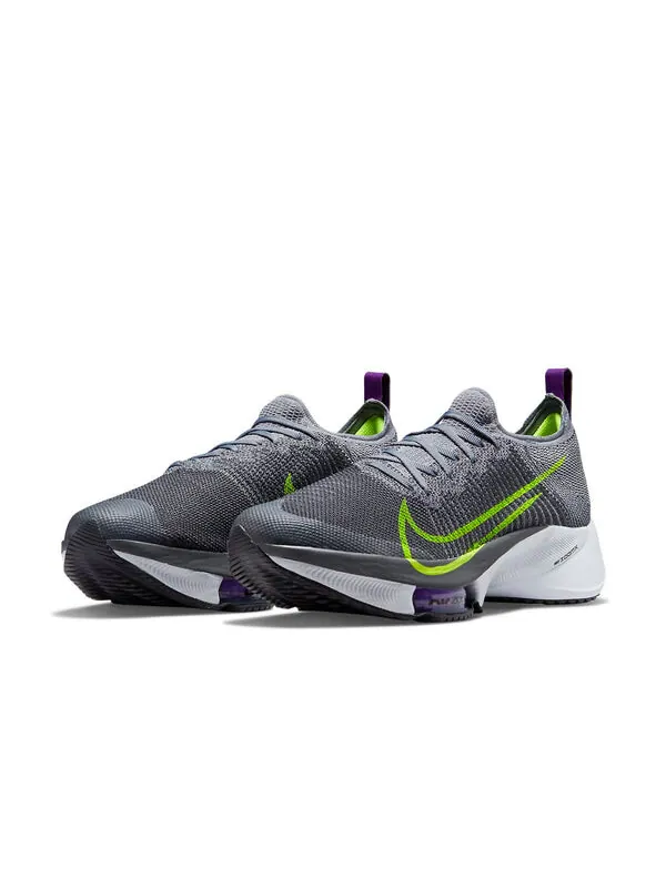 Кроссовки air zoom tempo next% flyknit Nike — изображение 3 из 4, серый/зеленый