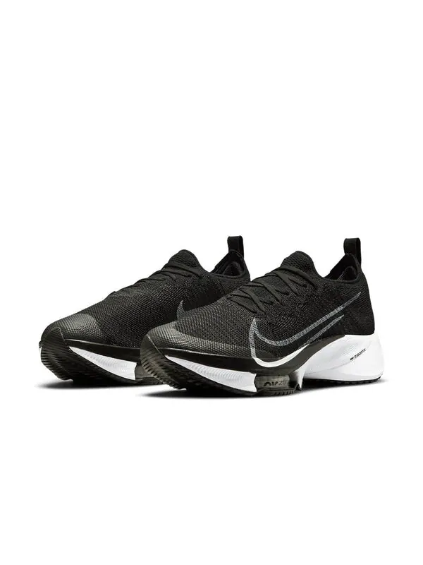 Кроссовки air zoom tempo next% flyknit 'black white' Nike — изображение 3 из 4, черный/белый//платиновый