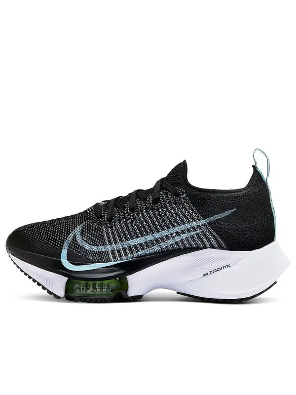 Кроссовки air zoom tempo next% flyknit Nike — изображение 1 из 4, черный//белый