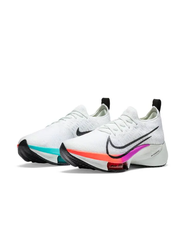 Кроссовки air zoom tempo next% flyknit Nike — изображение 3 из 4, белый