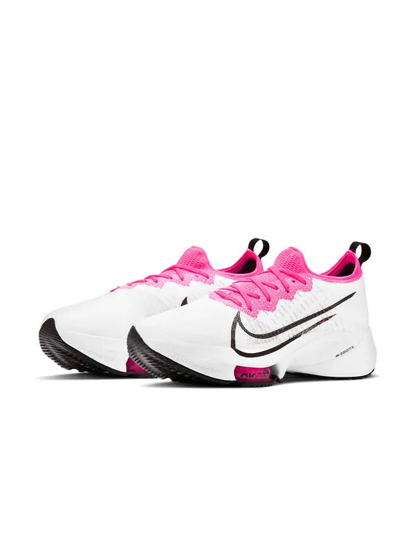 Кроссовки air zoom tempo next% flyknit Nike — изображение 3 из 4, белый/розовый