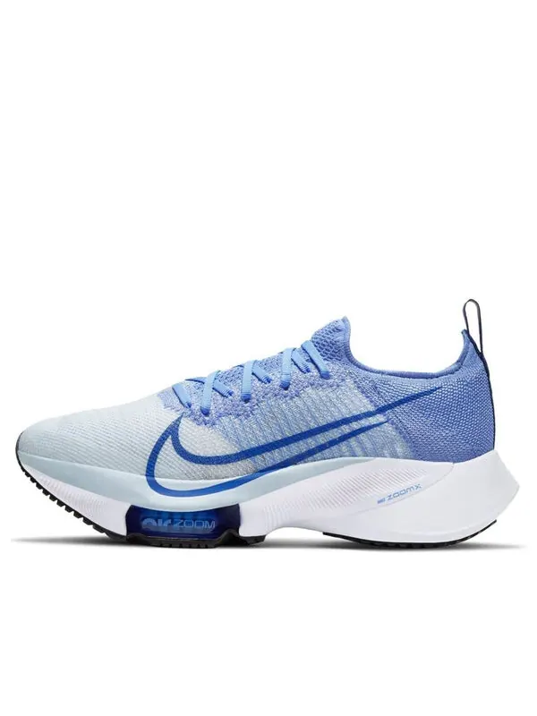 Кроссовки air zoom tempo next% flyknit 'blue white' Nike — изображение 1 из 4, синий/черный