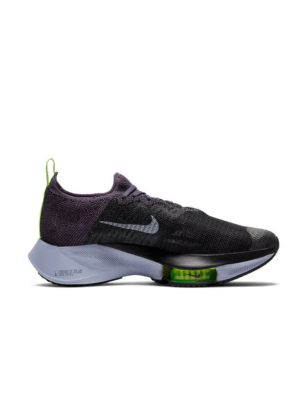 Кроссовки air zoom tempo next% flyknit 'dark raisin' Nike — изображение 2 из 4, черный
