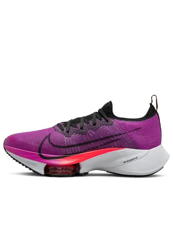 Кроссовки air zoom tempo next% flyknit 'hyper violet' Nike — изображение 1 из 4, фиолетовый/черный