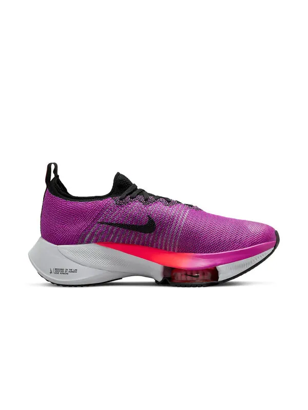 Кроссовки air zoom tempo next% flyknit 'hyper violet' Nike — изображение 2 из 4, фиолетовый/черный
