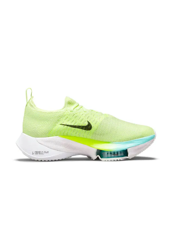 Кроссовки air zoom tempo next% flyknit Nike — изображение 2 из 4, зеленый/белый
