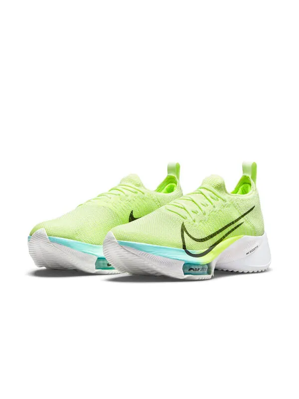 Кроссовки air zoom tempo next% flyknit Nike — изображение 3 из 4, зеленый/белый
