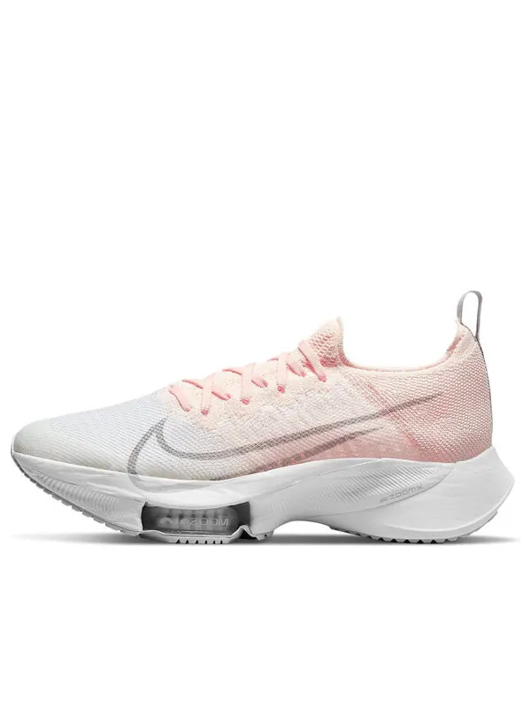 Кроссовки air zoom tempo next% flyknit 'sunset tint' Nike — изображение 1 из 4, серый/белый