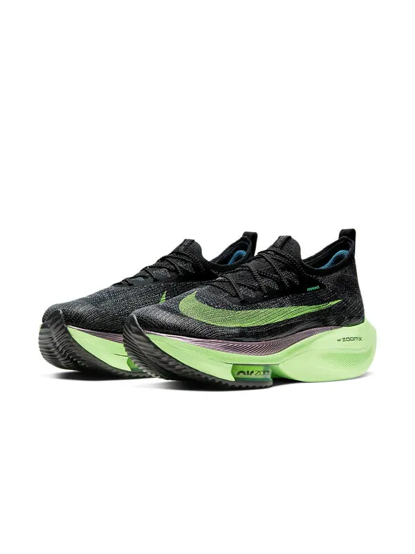 Кроссовки air zoom alphafly next% Nike — изображение 3 из 4, черный/зеленый