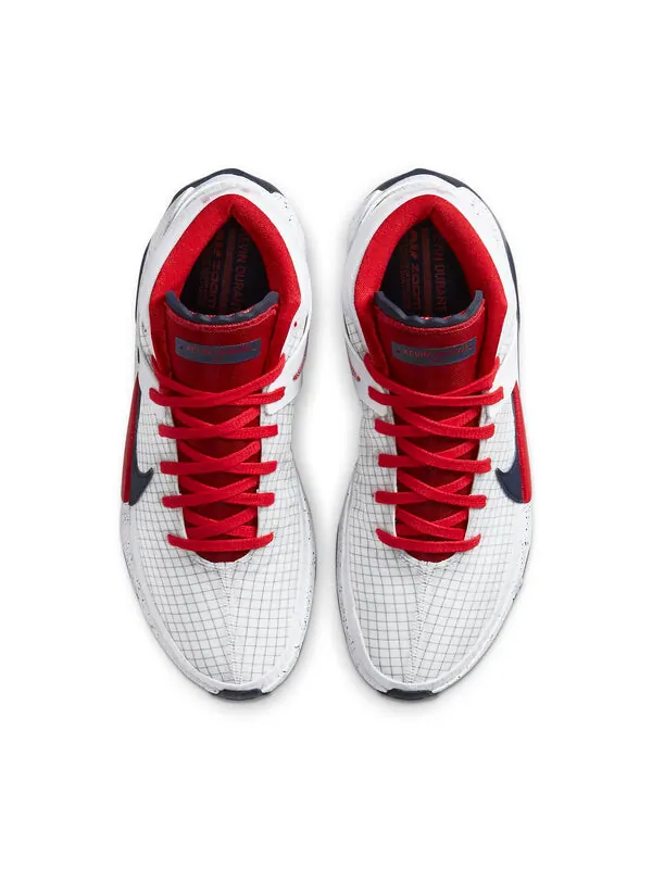Кроссовки кд 13 Nike — изображение 4 из 4, белый